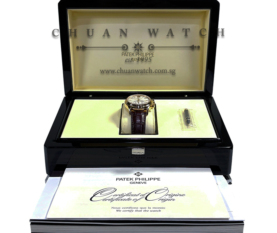 Patek Philippe Annual Calendar Flyback Chronograph Rose Gold 40.5mm 5960R-011 White - Discontinued - Image 2