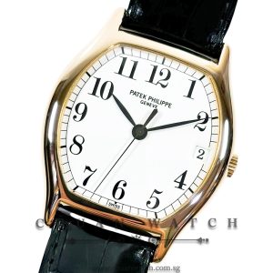 Patek Philippe Gondolo Rose Gold 34mm 5030 White Porcelain Arabic - Discontinued