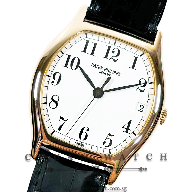 Patek Philippe Gondolo Rose Gold 34mm 5030 White Porcelain Arabic - Discontinued