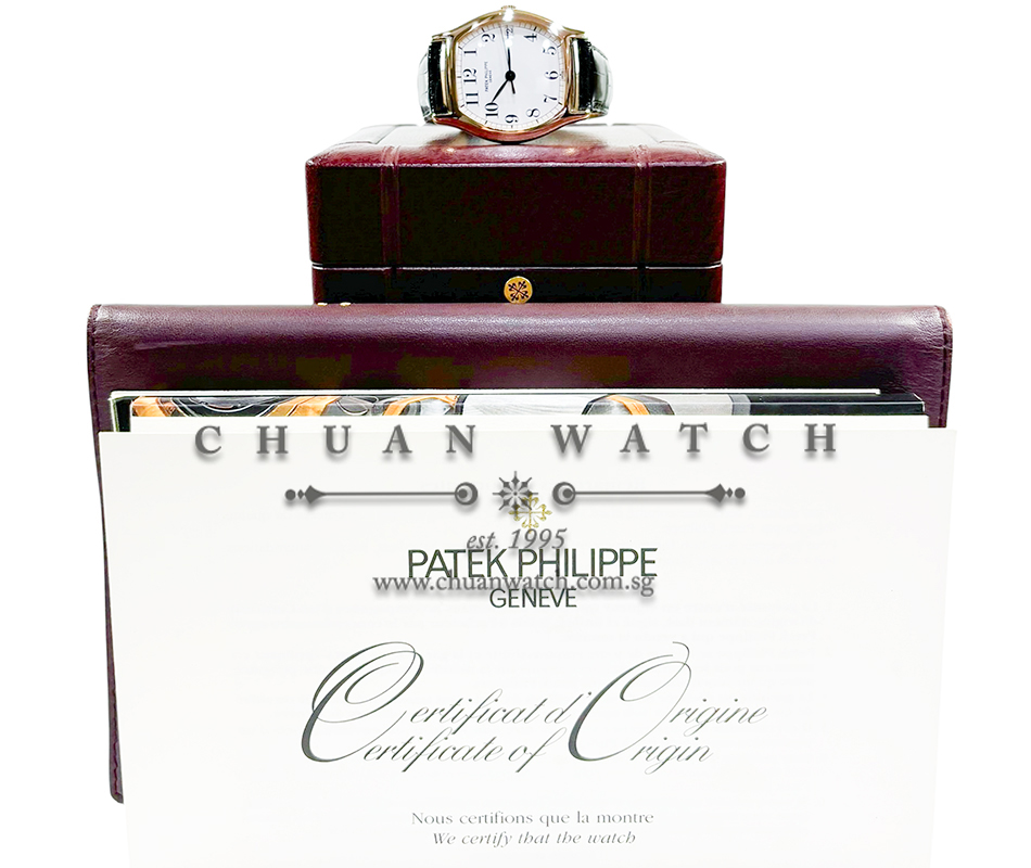 Patek Philippe Gondolo Rose Gold 34mm 5030 White Porcelain Arabic - Discontinued - Image 4