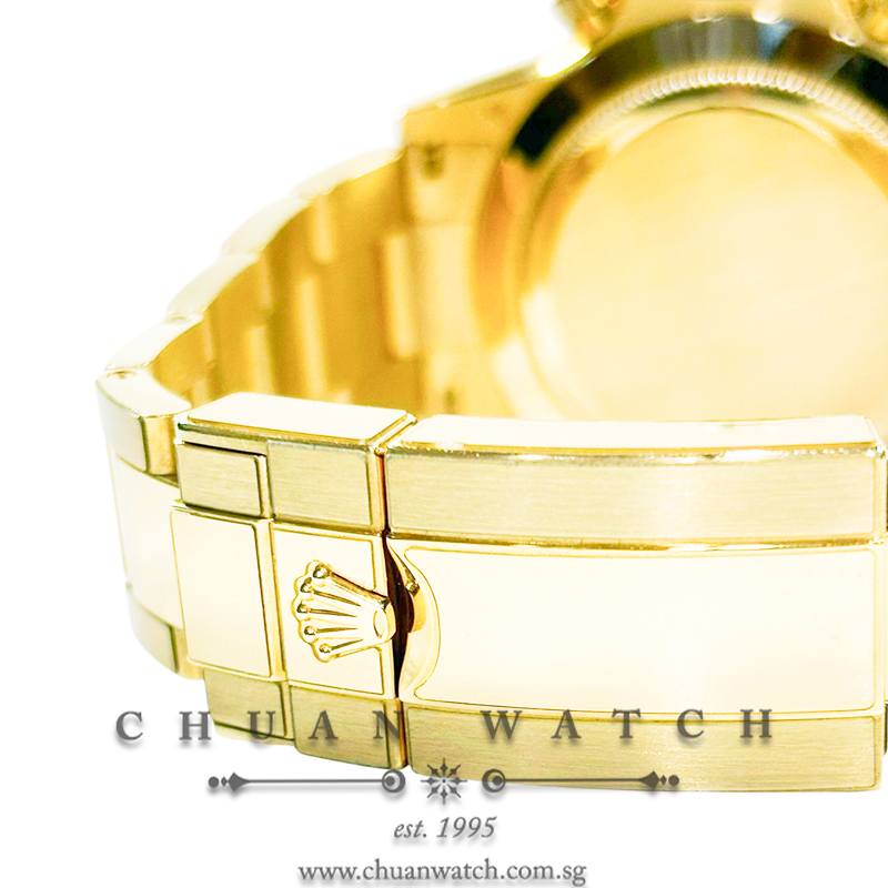 Rolex Cosmograph Daytona Yellow Gold 'John Mayer' 116508 Green Index - Discontinued - Image 3
