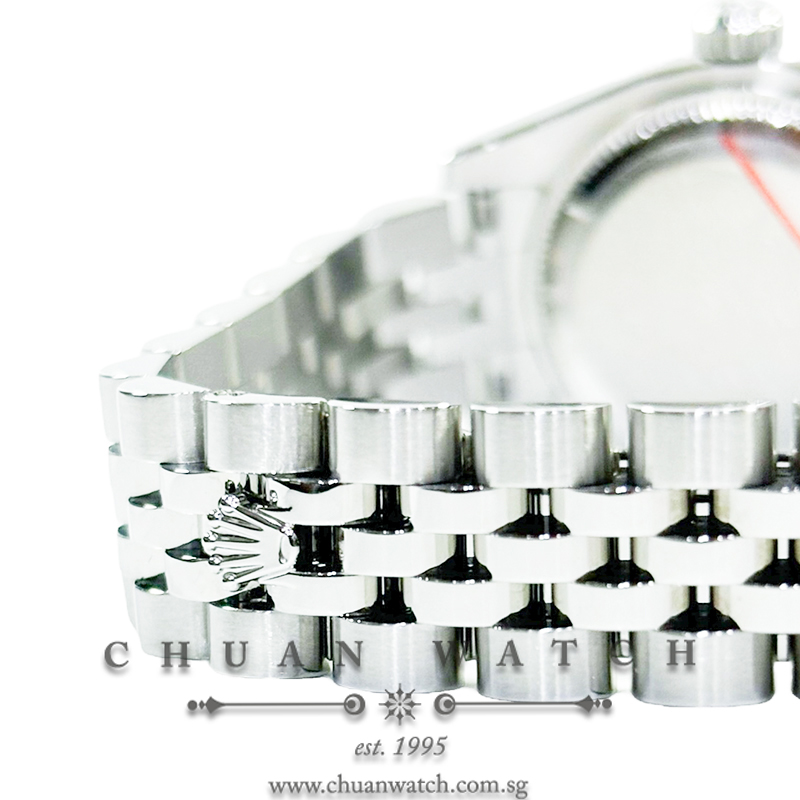 Rolex Ladies' DateJust 26mm 179174 Silver Diamonds - Discontinued - Image 3