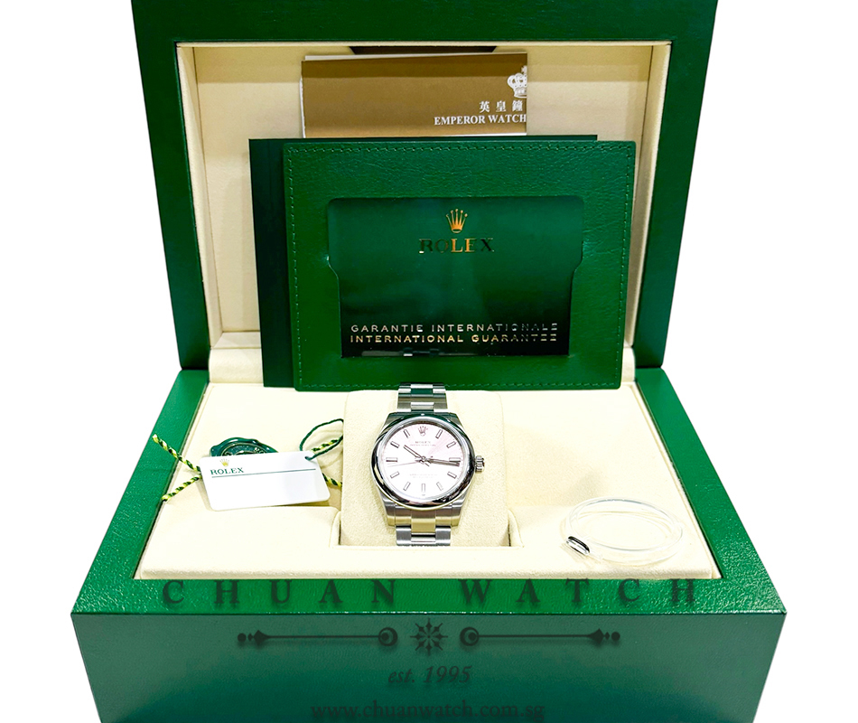 Rolex Oyster Perpetual 31 277200 Pink Index - Discontinued - Image 4