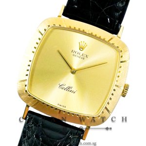 Rolex Vintage Ladies' Cellini Yellow Gold 30mm 4084 Champagne - Discontinued