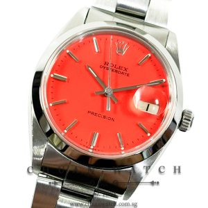 Rolex Vintage Oysterdate Precision 34mm 6694 Orange Index (Reconditioned) - Discontinued