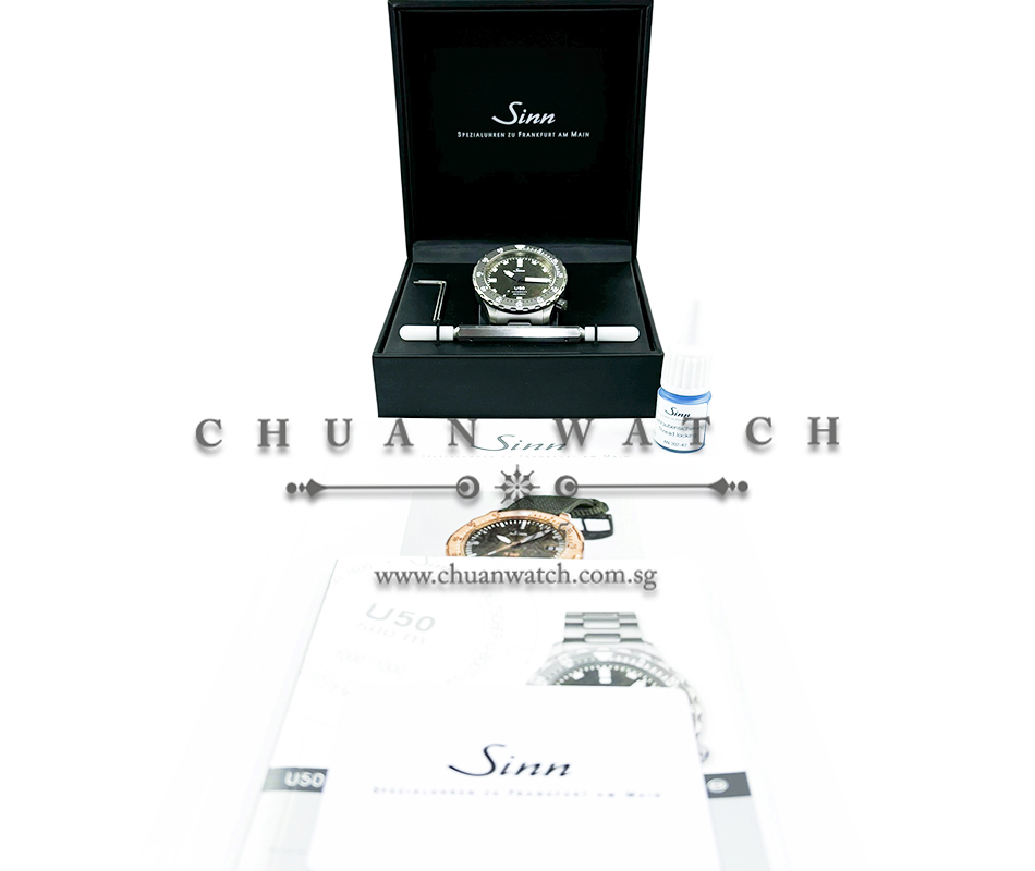 Sinn U50 DS 500M 'Grinding Dial' Tegimented Steel 41mm 1050.034 (Limited Edition of 1000 Pieces Only) - Image 4