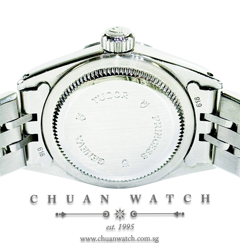 Tudor Ladies' Princess Date 25mm 225000 Black 'California' - Discontinued - Image 2