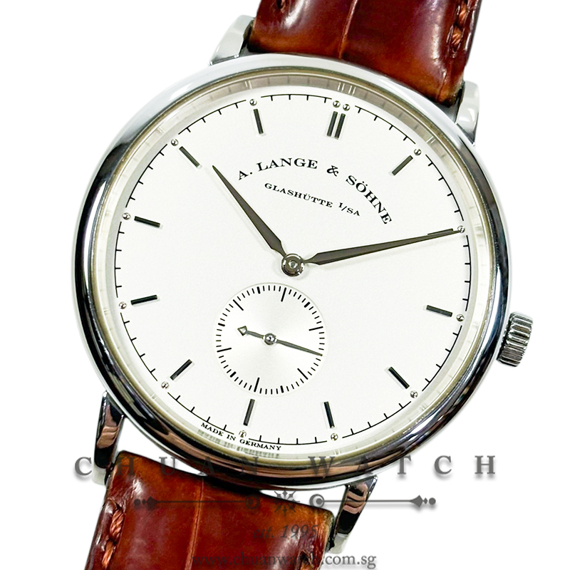 A. Lange & Sohne Saxonia Manual-Winding White Gold 37mm 216.026 - Discontinued
