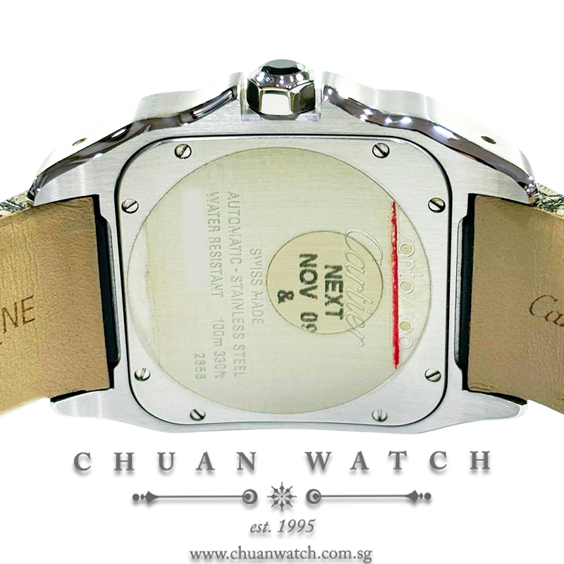 Cartier Santos 100 Large 'King's Road' 100th Anniversary W20134X8 Grey - Discontinued - Image 2