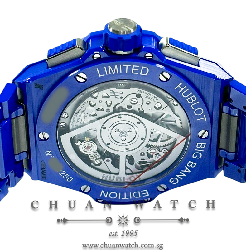 Hublot Big Bang Unico Integral Indigo Blue Ceramic 42mm 451.EX.5129.EX (Limited Edition of 250 Pieces Only) - Image 2