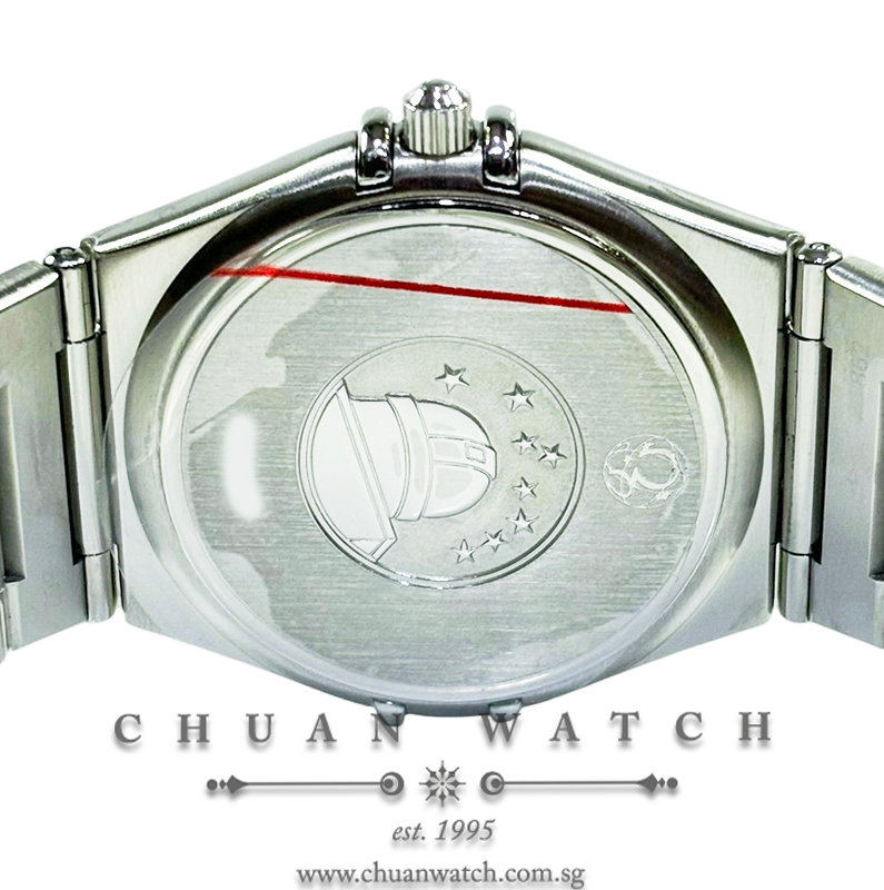 Omega Constellation Quartz 33.5mm 1512.40.00 Blue Index - Discontinued - Image 2