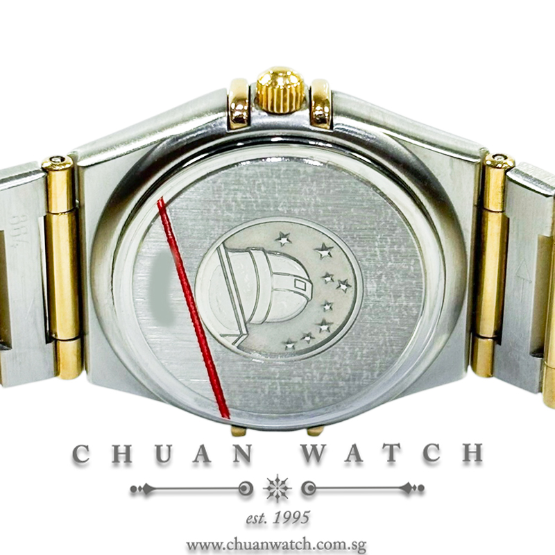 Omega Constellation '95 Mini Quartz Two-Tone 'Full Bar' 22.5mm 1262.30.00 Silver Index - Discontinued - Image 2