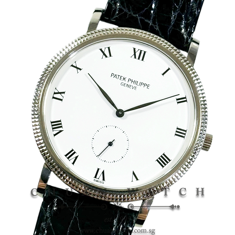 Patek Philippe Calatrava White Gold Manual-Winding 33mm 3919 - Discontinued