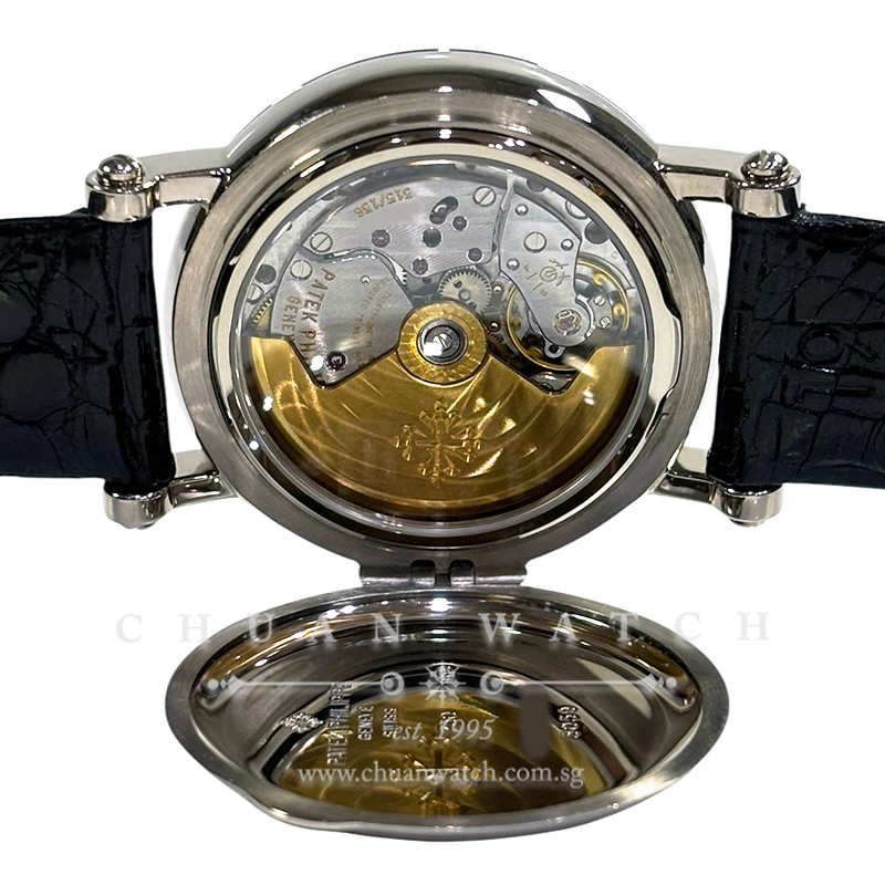 Patek Philippe Retrograde Perpetual Calendar MoonPhase White Gold 36mm 5059 - Discontinued - Image 2