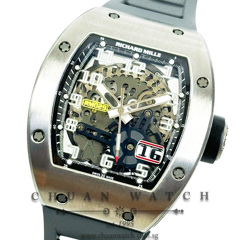 Richard Mille RM029 Oversize Date Titanium - Discontinued