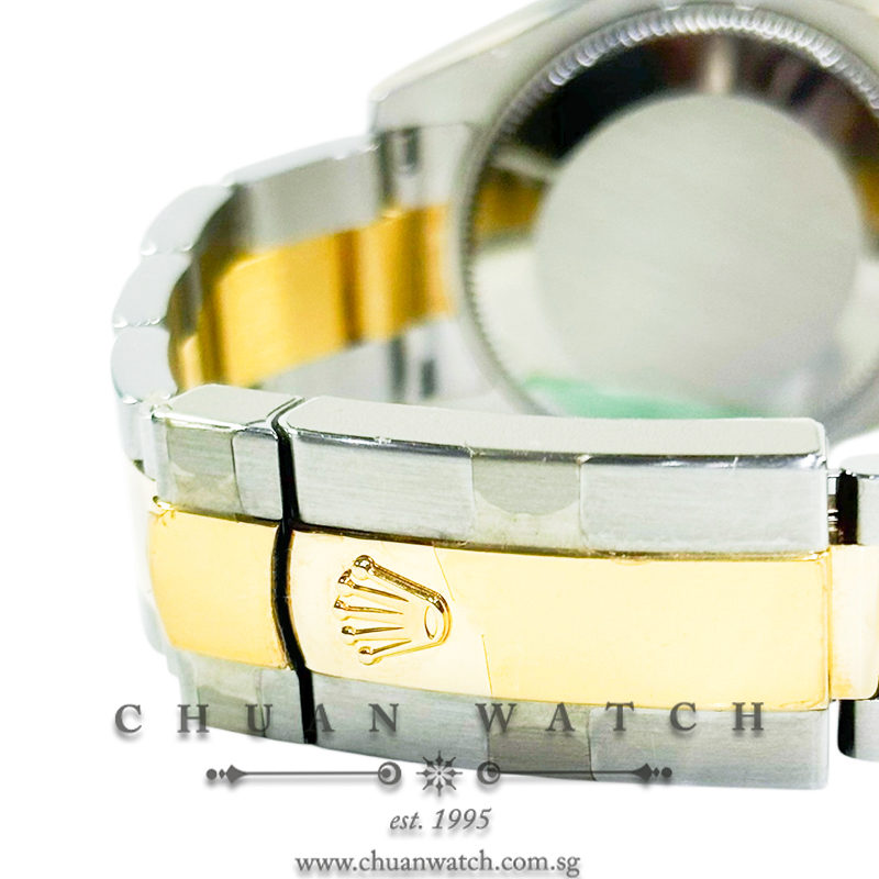 Rolex Boys' DateJust Two-Tone 31mm 178343 Champagne Diamonds - Discontinued - Image 3