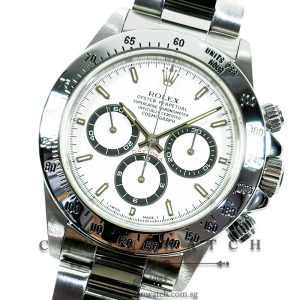 Rolex Cosmograph 'Zenith' Daytona 16520 White 'Panda' Tritium - Discontinued