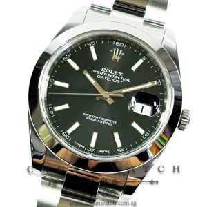 Rolex DateJust 41 126300 Black Index