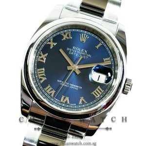 Rolex Gents' DateJust 36mm 116200 Blue Roman - Discontinued