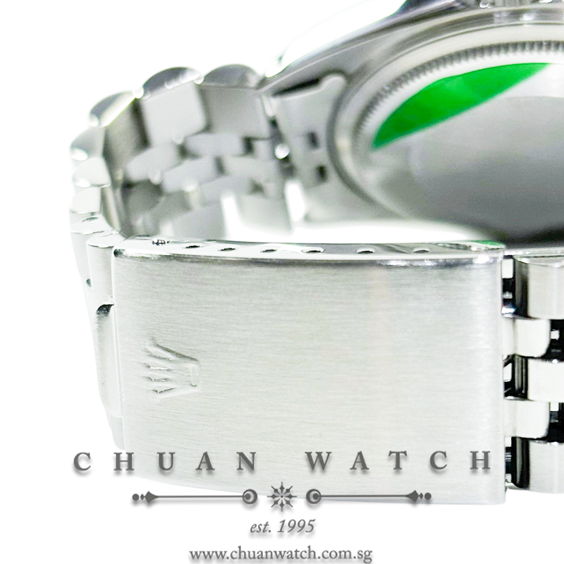 Rolex Vintage Gents' DateJust 36mm 1601 Silver 'Pie-Pan' Linen Index Tritium - Discontinued - Image 3