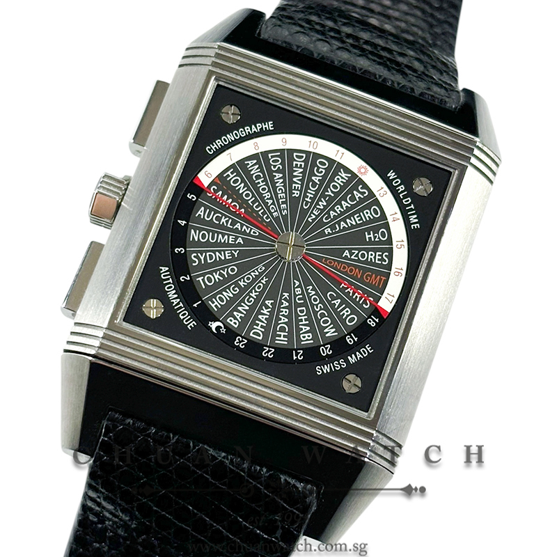 Jaeger-LeCoultre Reverso Squadra World Chronograph Titanium 52.9mm Q702T470 (Limited Edition of 1500 Pieces Only) - Image 2