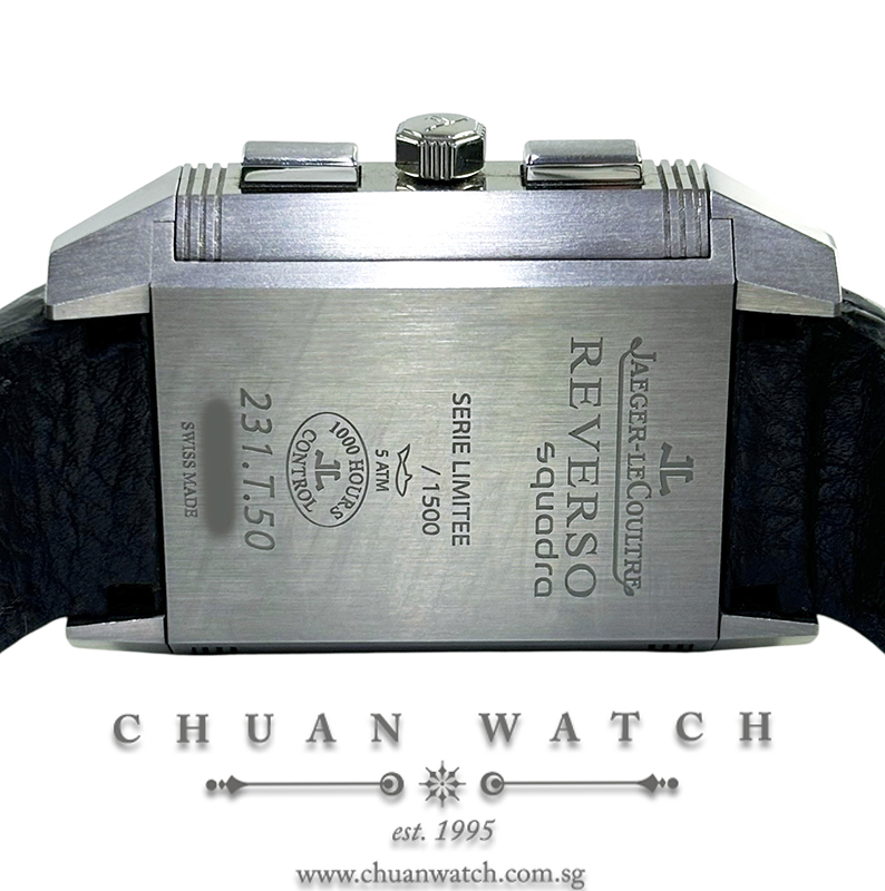 Jaeger-LeCoultre Reverso Squadra World Chronograph Titanium 52.9mm Q702T470 (Limited Edition of 1500 Pieces Only) - Image 3