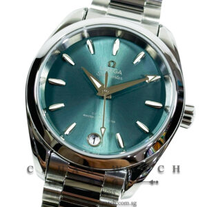 Omega Seamaster Aqua Terra Shades Co-Axial Master Chronometer 34mm 220.10.34.20.10.001 Lagoon Green