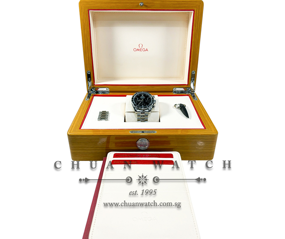 Omega Speedmaster 38 Co-Axial Chronometer 324.30.38.50.01.001 Black - Image 4
