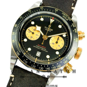 Tudor Black Bay Chrono S&G Two-Tone 41mm 79363N Black