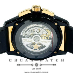 Zenith El Primero Stratos Flyback Alchron Rose Gold 45.5mm 85.2060