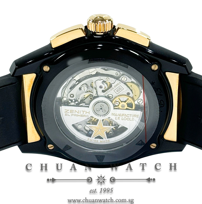 Zenith El Primero Stratos Flyback Alchron Rose Gold 45.5mm 85.2060