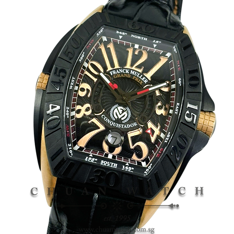 Franck Muller Conquistador Grand Prix 'Japan Edition' Rose Gold 8900 SC J - Discontinued