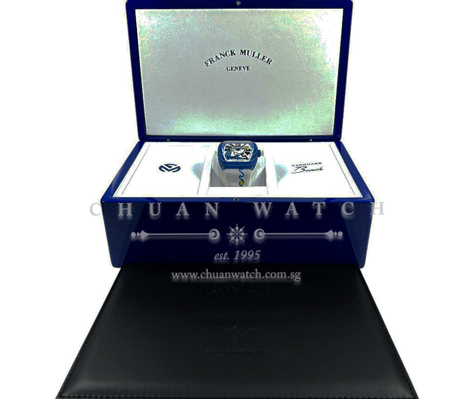 Franck Muller Vanguard 'FR2' Surf Blue Beach V 41 SC DT BEACH FR2 GF BU BL BC (Limited Edition of 300 Pieces Only) - Image 2
