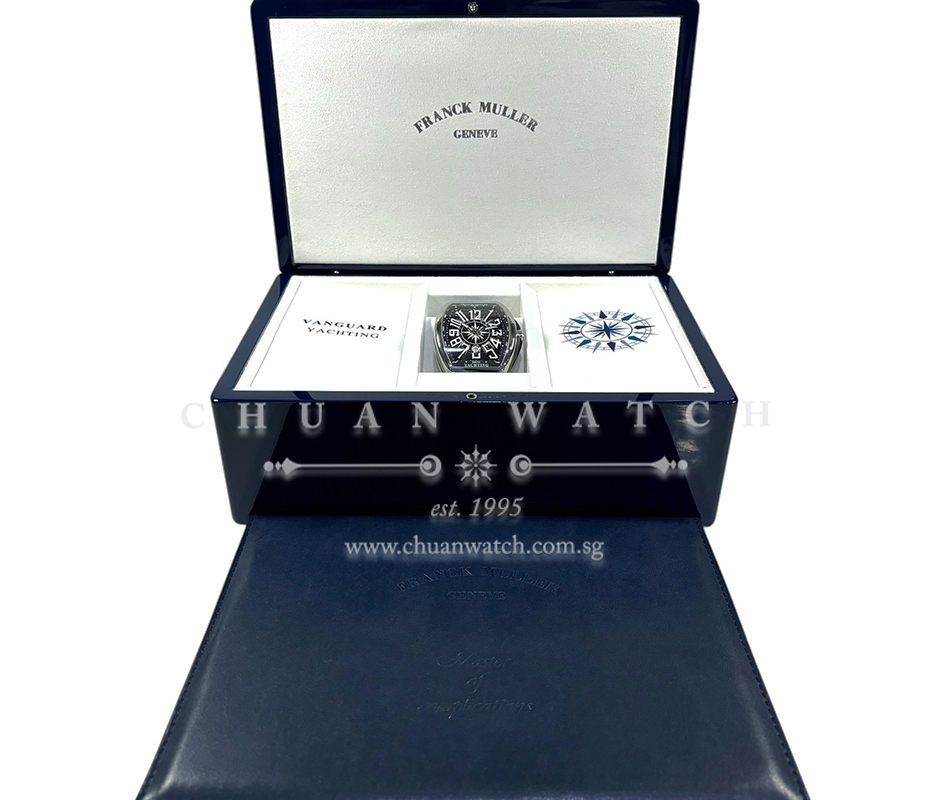 Franck Muller Vanguard Yachting Steel Black V 45 SC DT AC NR - Image 2