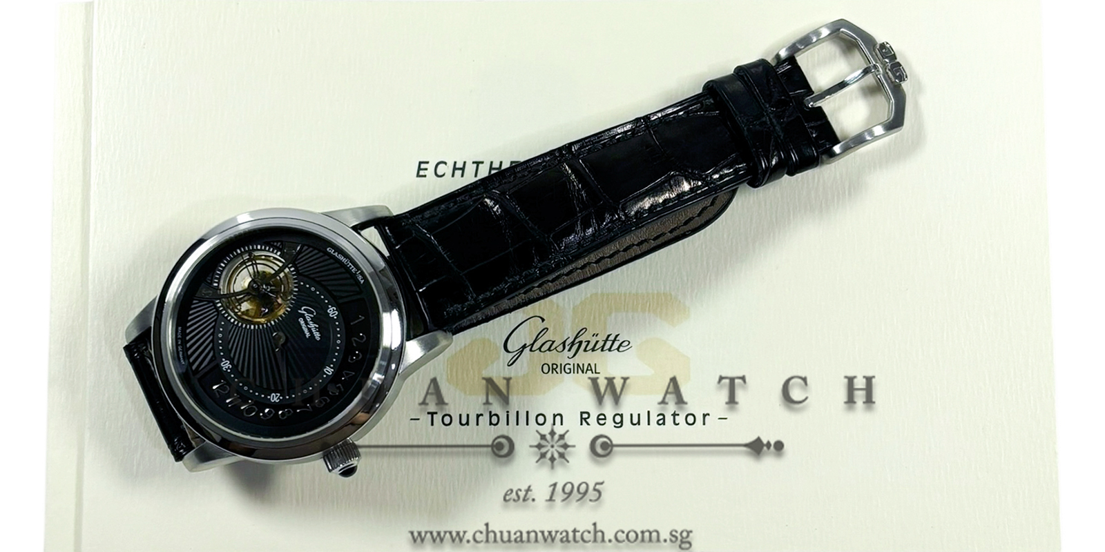 Glashutte Original Masterpiece Tourbillon Regulator Platinum 39mm 1-46-02-03-03-04  (Limited Edition of 100 Pieces Only) - Image 2