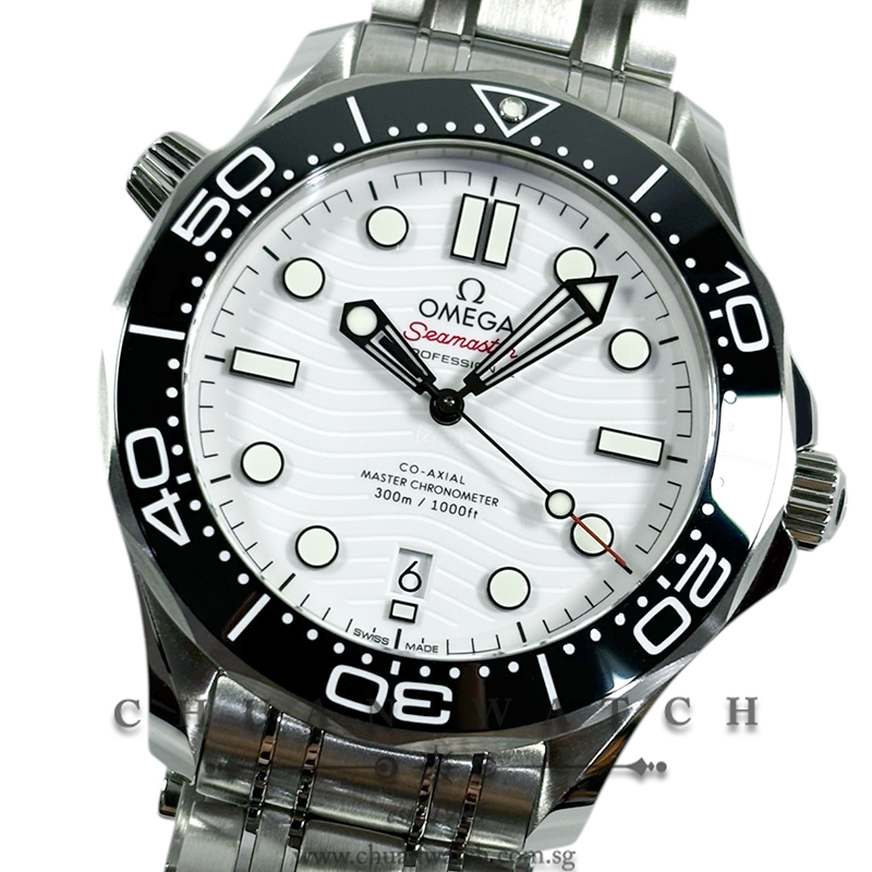 Omega Seamaster Diver 300M Co-Axial Master Chronometer 42mm 210.30.42.20.04.001 White
