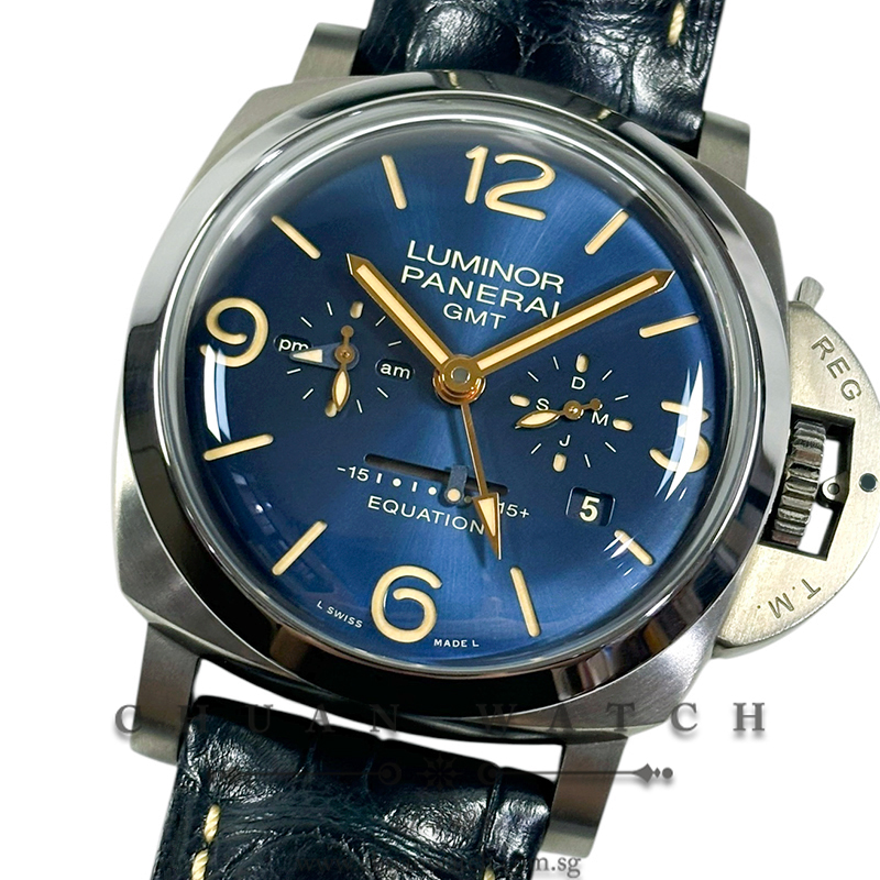 Panerai Luminor 1950 8-Days Equation Of Time GMT Titanium 47mm Pam 670 X