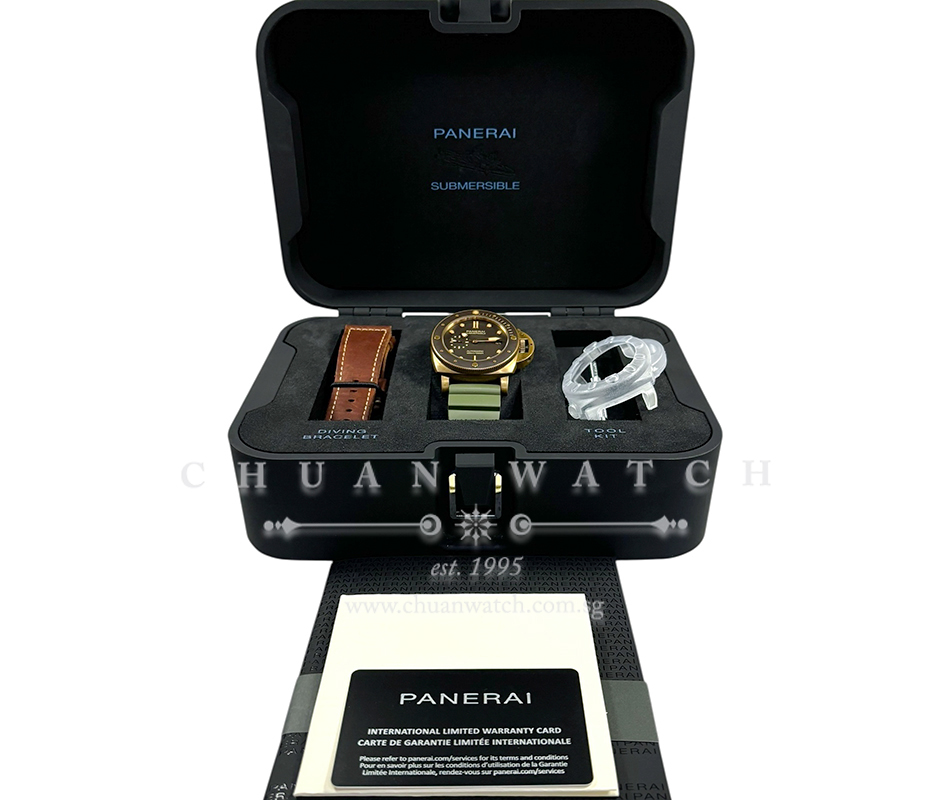 Panerai Submersible 1950 3-Days 'Bronzo' 47mm Pam 968 X - Image 2