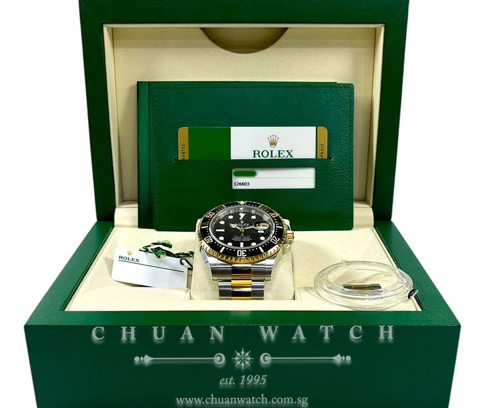Rolex Sea-Dweller Two-Tone 43mm 126603 - Image 2