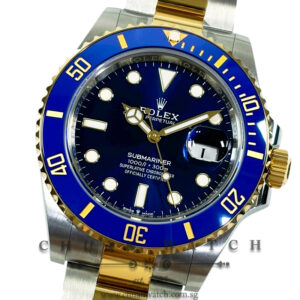 Rolex Submariner Date 41 Two-Tone 126613LB Blue