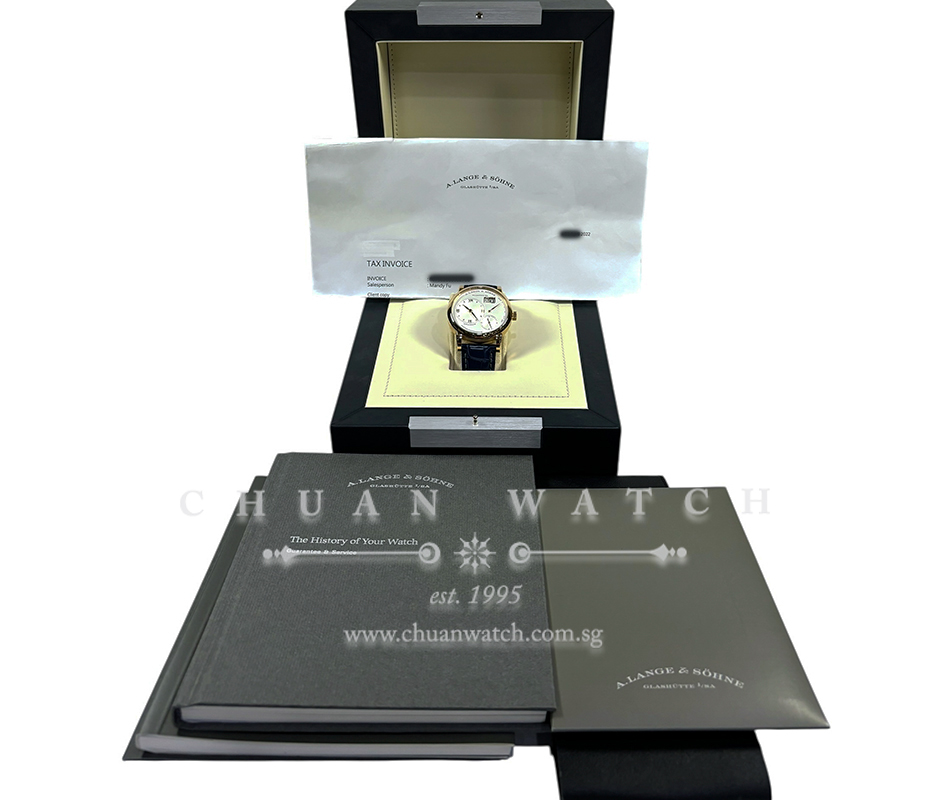 A. Lange & Sohne Lange 1 Rose Gold 38.5mm 191.032 - Image 2