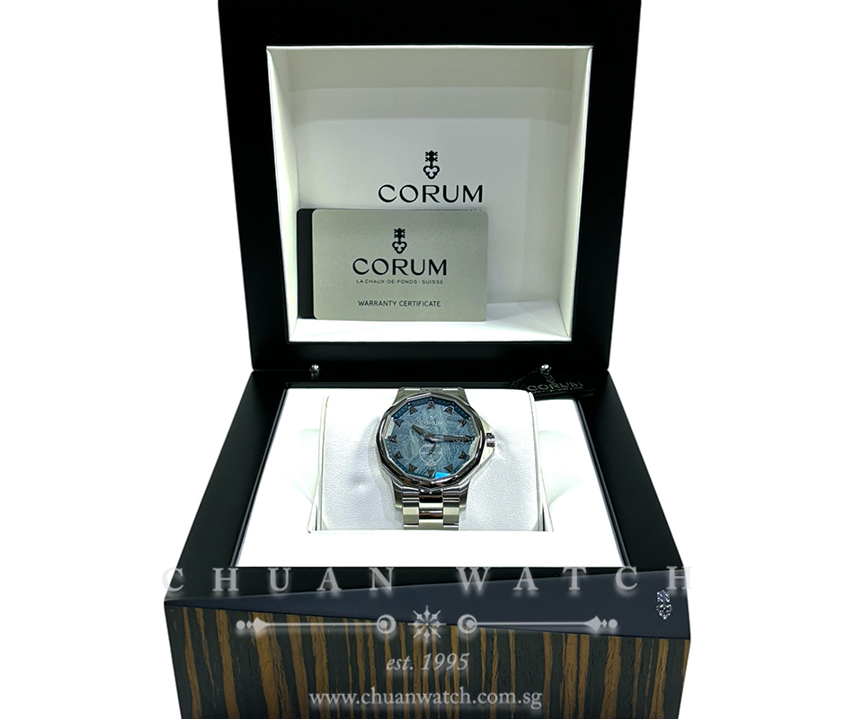 Corum Admiral 42 Automatic Blue Meteorite 395.110.20/V720-MT20 - Image 2