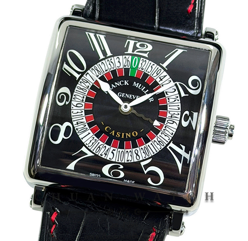 Franck Muller Master Square 'Casino' Steel 6050 K CSN (Limited Edition of 50 Pieces Only)