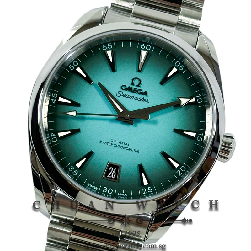 Omega Seamaster Aqua Terra 150M Co-Axial Master Chronometer 41mm 220.10.41.21.03.006 Turquoise