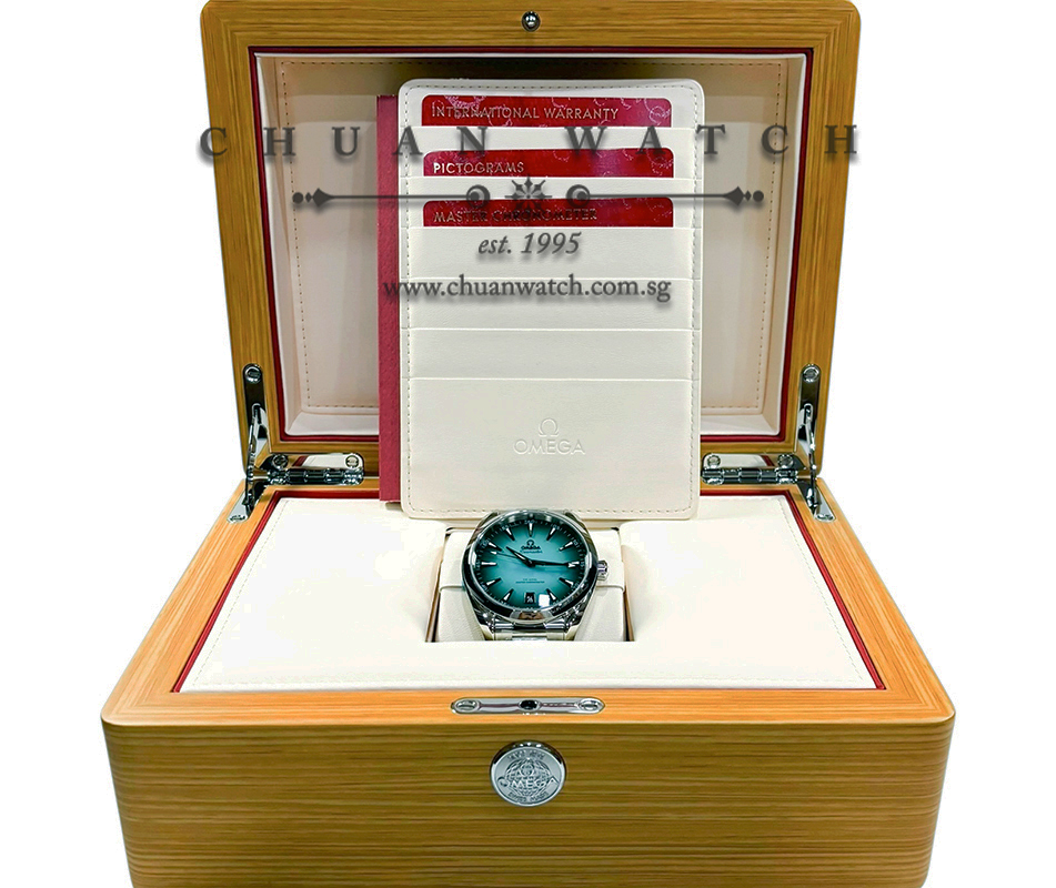 Omega Seamaster Aqua Terra 150M Co-Axial Master Chronometer 41mm 220.10.41.21.03.006 Turquoise - Image 2