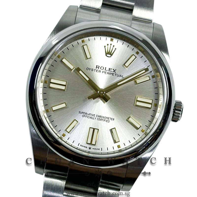 Rolex Oyster Perpetual 41 124300 Silver - Discontinued