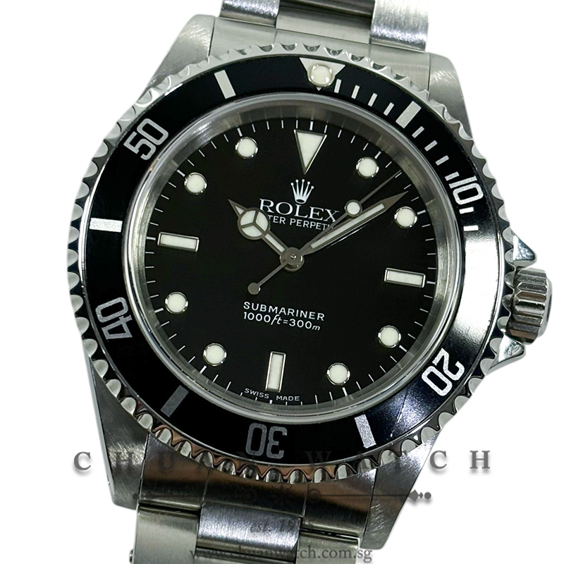 Rolex Submariner No-Date '2-Liner' 14060 - Discontinued