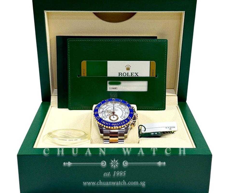 Rolex Yacht-Master II Two-Tone 44mm 116681 - Discontinued - Image 2