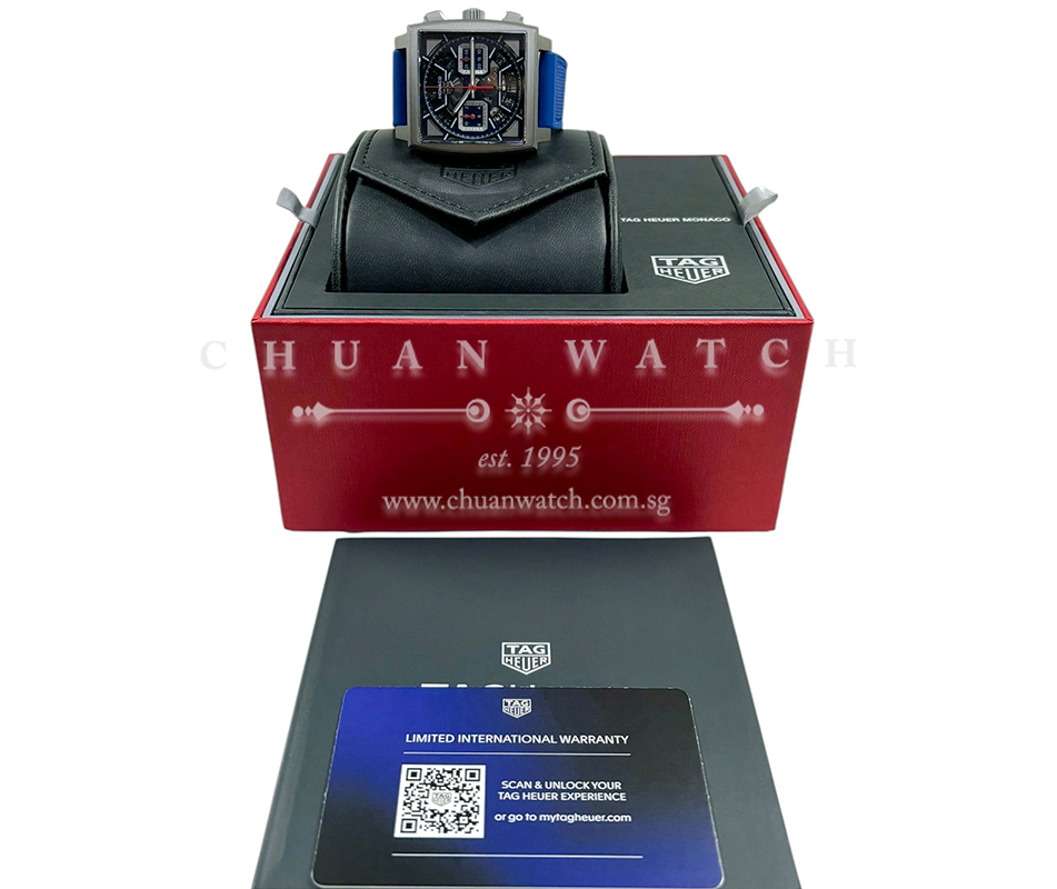 Tag Heuer Monaco Chronograph Titanium 39mm CBL2182 - Image 2