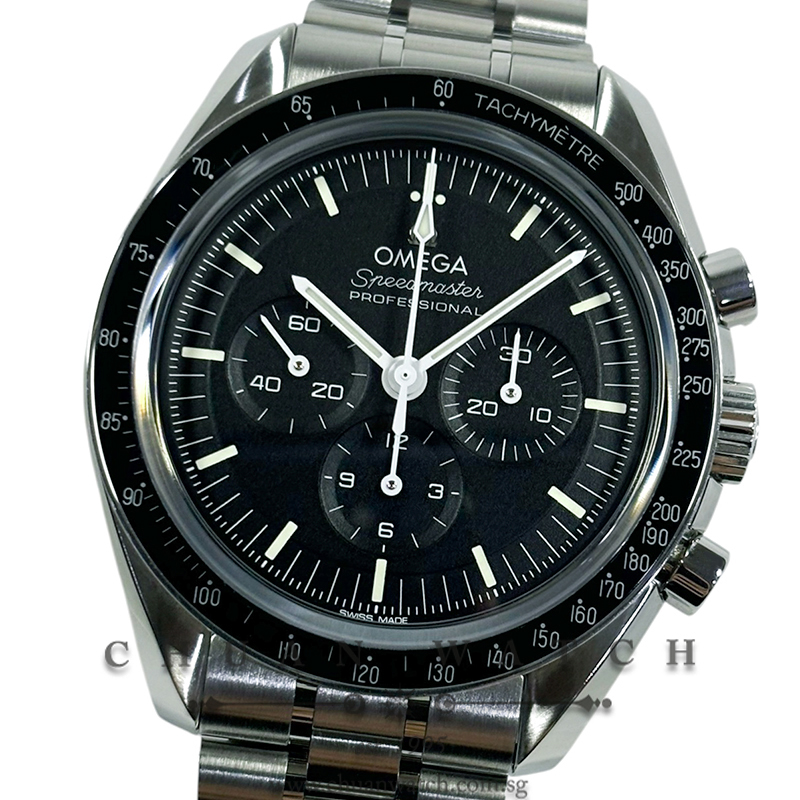 Omega Speedmaster Moonwatch Professional Co-Axial Master Chronometer 3861 Chronograph Sapphire 42mm 310.30.42.50.01.002 Black